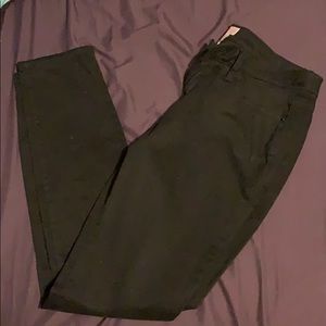 Black skinny jeans